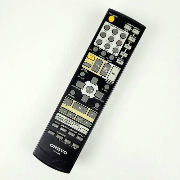 Onkyo RC-649M Remote Control for Receiver HT-S790 HT-S790S HT-R540 OEM Genuine - Picture 1 of 8